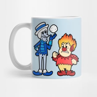 Snow and Heat Miser Mug